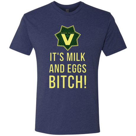 T-Shirts Vintage Navy / Small Milk and Eggs Men's Triblend T-Shirt