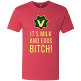 T-Shirts Vintage Red / Small Milk and Eggs Men's Triblend T-Shirt