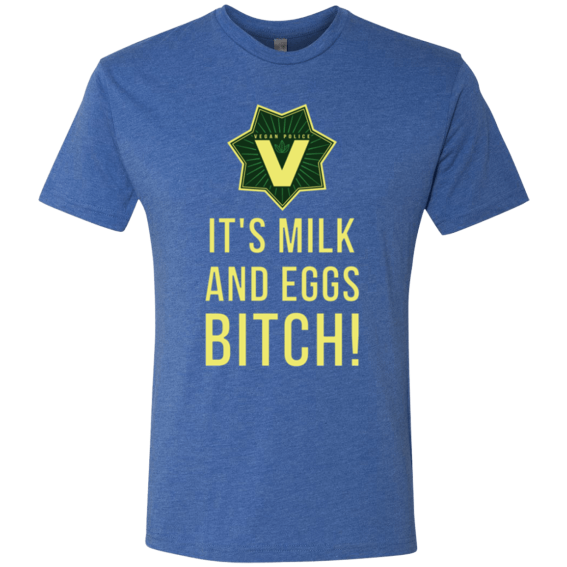 T-Shirts Vintage Royal / Small Milk and Eggs Men's Triblend T-Shirt