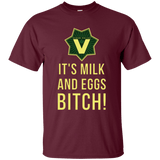 T-Shirts Maroon / Small Milk and Eggs T-Shirt