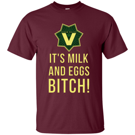 T-Shirts Maroon / Small Milk and Eggs T-Shirt