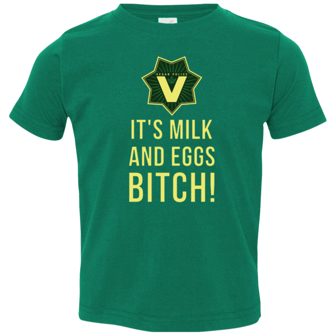 T-Shirts Kelly / 2T Milk and Eggs Toddler Premium T-Shirt