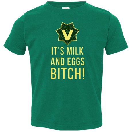 T-Shirts Kelly / 2T Milk and Eggs Toddler Premium T-Shirt