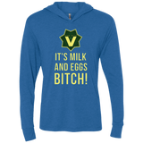 T-Shirts Vintage Royal / X-Small Milk and Eggs Triblend Long Sleeve Hoodie Tee