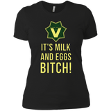 T-Shirts Black / X-Small Milk and Eggs Women's Premium T-Shirt