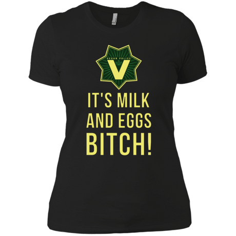 T-Shirts Black / X-Small Milk and Eggs Women's Premium T-Shirt