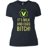 T-Shirts Indigo / X-Small Milk and Eggs Women's Premium T-Shirt