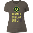 T-Shirts Warm Grey / X-Small Milk and Eggs Women's Premium T-Shirt