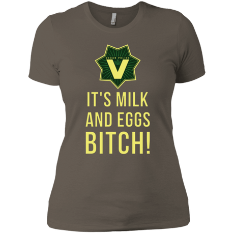 T-Shirts Warm Grey / X-Small Milk and Eggs Women's Premium T-Shirt
