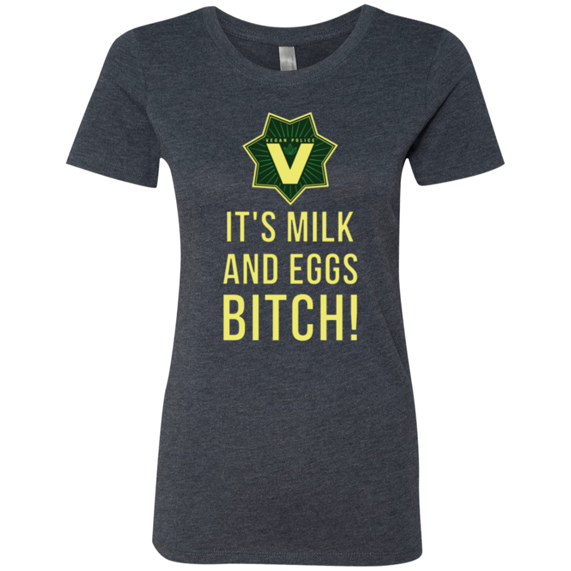 T-Shirts Vintage Navy / Small Milk and Eggs Women's Triblend T-Shirt