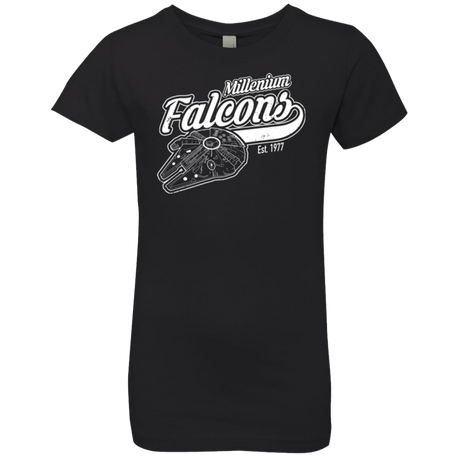 T-Shirts Black / YXS Millenium falcons Girls Premium T-Shirt