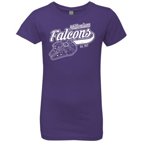 T-Shirts Purple Rush / YXS Millenium falcons Girls Premium T-Shirt
