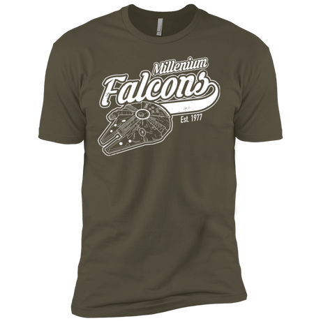 T-Shirts Military Green / X-Small Millenium falcons Men's Premium T-Shirt