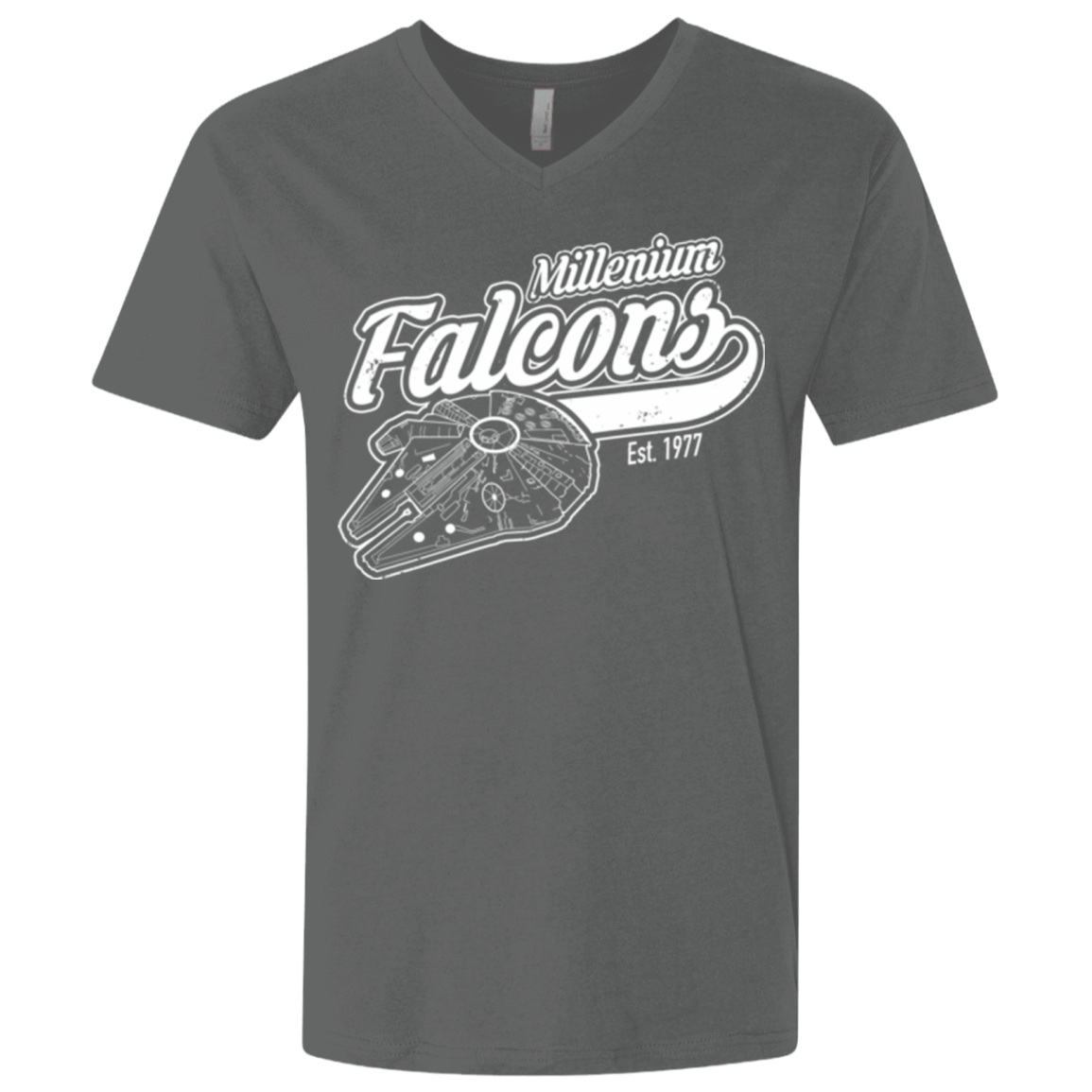 T-Shirts Heavy Metal / X-Small Millenium falcons Men's Premium V-Neck