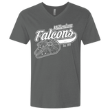 T-Shirts Heavy Metal / X-Small Millenium falcons Men's Premium V-Neck