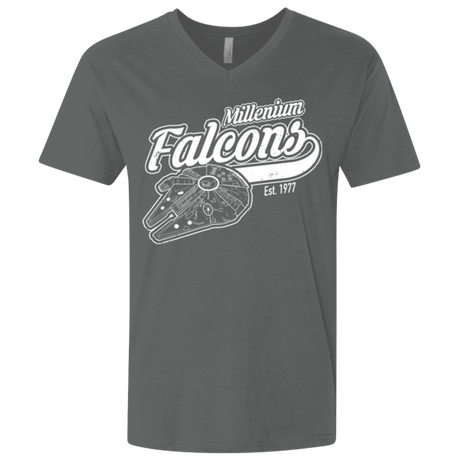 T-Shirts Heavy Metal / X-Small Millenium falcons Men's Premium V-Neck