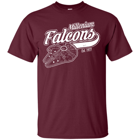 T-Shirts Maroon / Small Millenium falcons T-Shirt