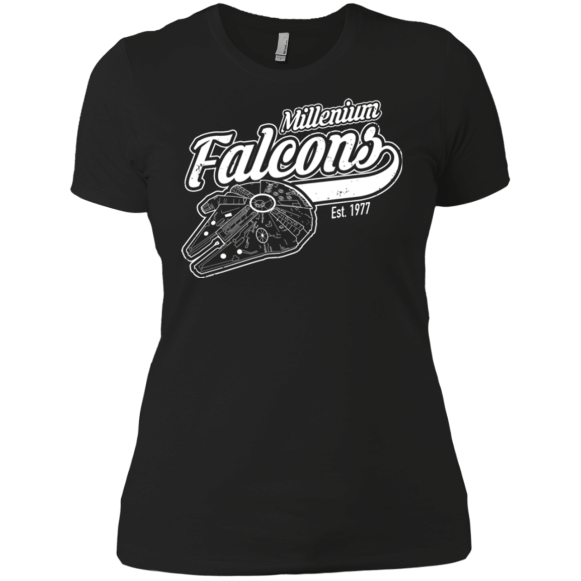 T-Shirts Black / X-Small Millenium falcons Women's Premium T-Shirt