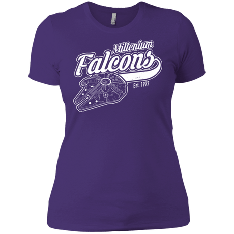 T-Shirts Purple / X-Small Millenium falcons Women's Premium T-Shirt