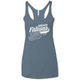 T-Shirts Indigo / X-Small Millenium falcons Women's Triblend Racerback Tank