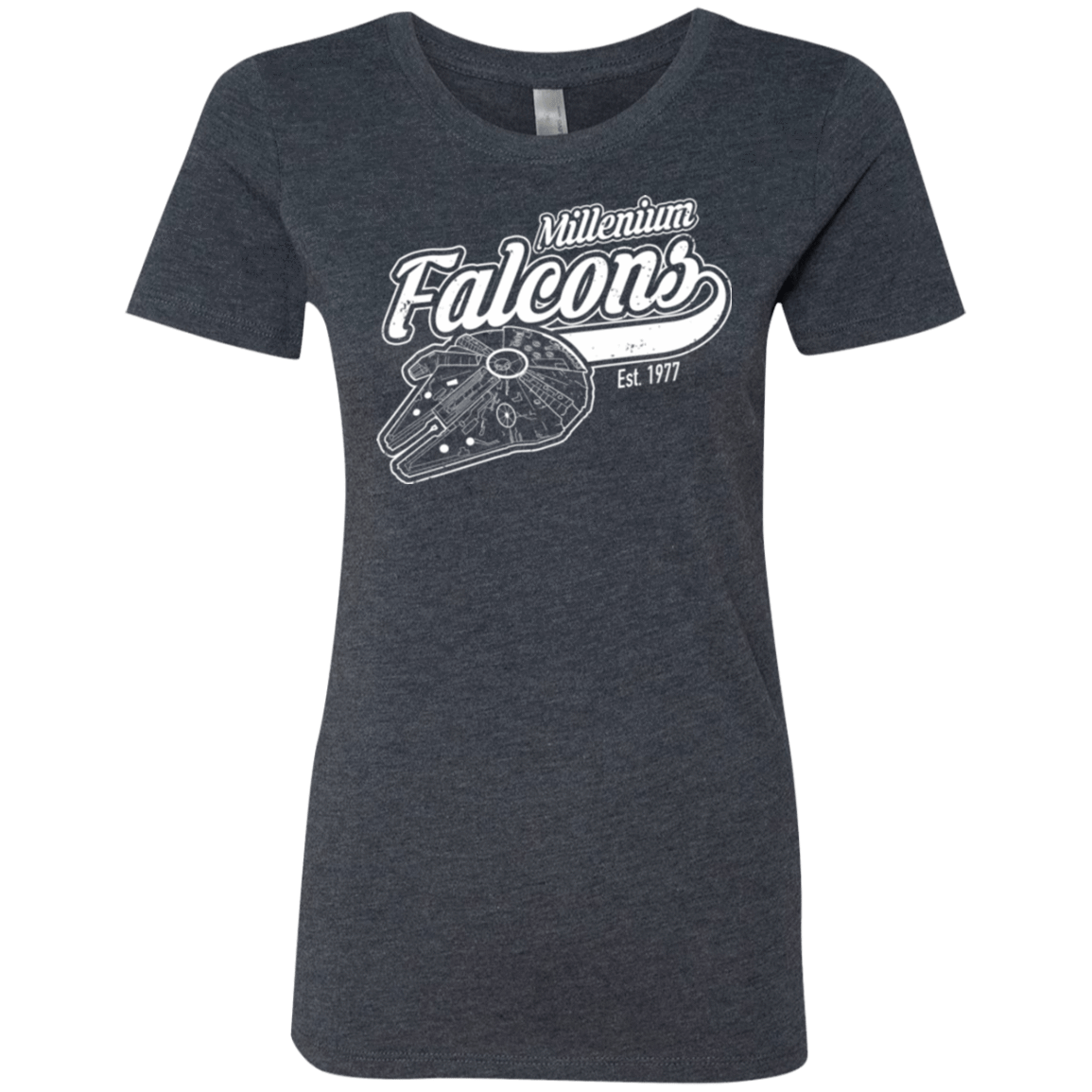 T-Shirts Vintage Navy / Small Millenium falcons Women's Triblend T-Shirt