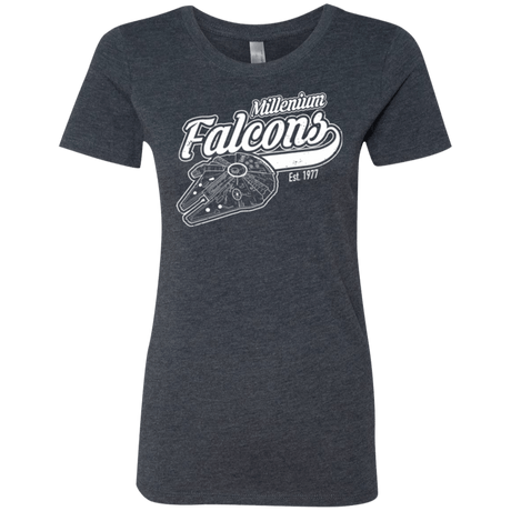 T-Shirts Vintage Navy / Small Millenium falcons Women's Triblend T-Shirt
