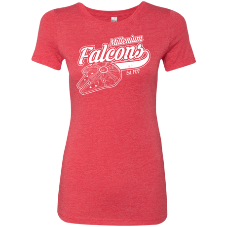 T-Shirts Vintage Red / Small Millenium falcons Women's Triblend T-Shirt