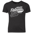 T-Shirts Vintage Black / YXS Millenium falcons Youth Triblend T-Shirt