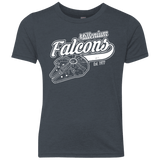T-Shirts Vintage Navy / YXS Millenium falcons Youth Triblend T-Shirt