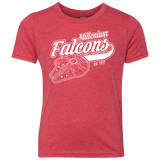 T-Shirts Vintage Red / YXS Millenium falcons Youth Triblend T-Shirt
