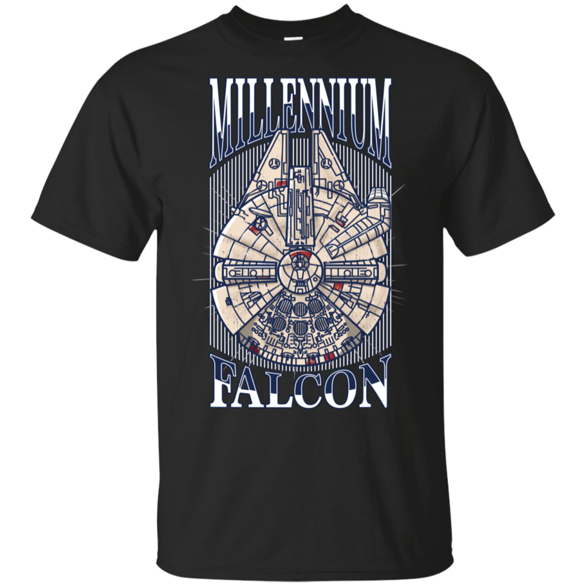 T-Shirts Black / S Millennium Falcon T-Shirt