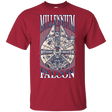 T-Shirts Cardinal / S Millennium Falcon T-Shirt