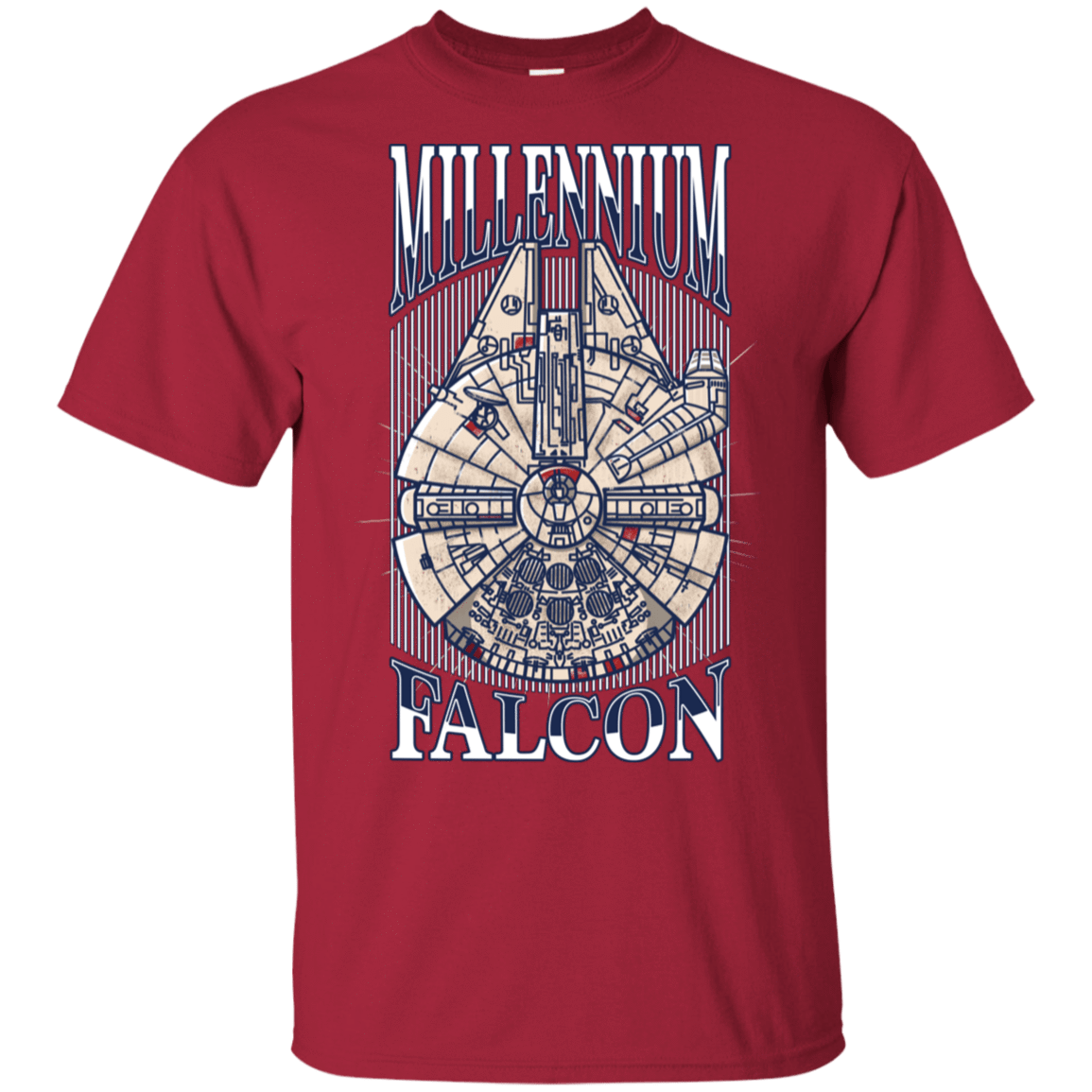 T-Shirts Cardinal / S Millennium Falcon T-Shirt
