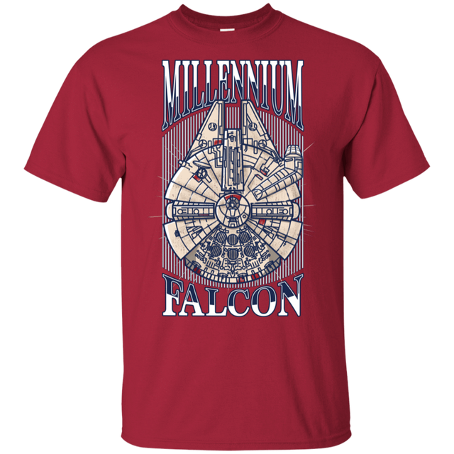 T-Shirts Cardinal / S Millennium Falcon T-Shirt