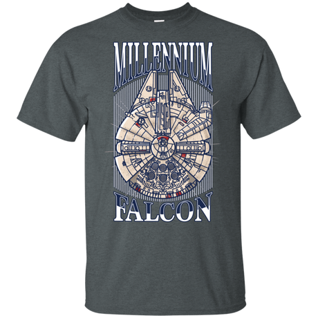 T-Shirts Dark Heather / S Millennium Falcon T-Shirt