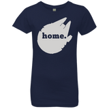 T-Shirts Midnight Navy / YXS Millennium Home Girls Premium T-Shirt
