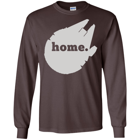 T-Shirts Dark Chocolate / S Millennium Home Men's Long Sleeve T-Shirt