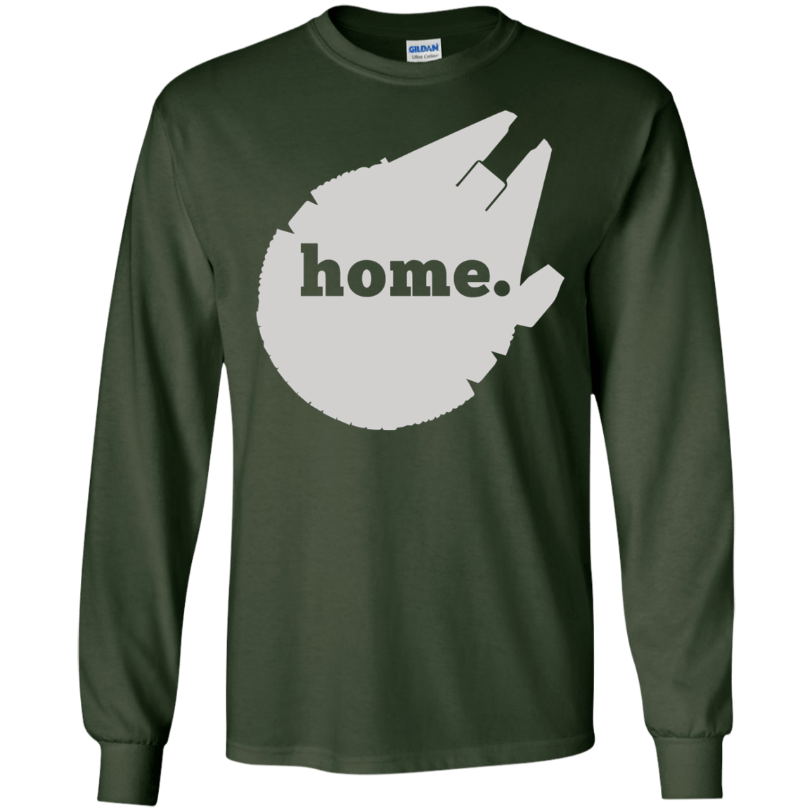 T-Shirts Forest Green / S Millennium Home Men's Long Sleeve T-Shirt