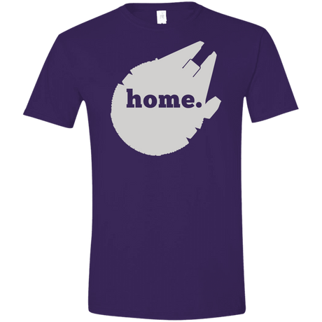 T-Shirts Purple / S Millennium Home Men's Semi-Fitted Softstyle