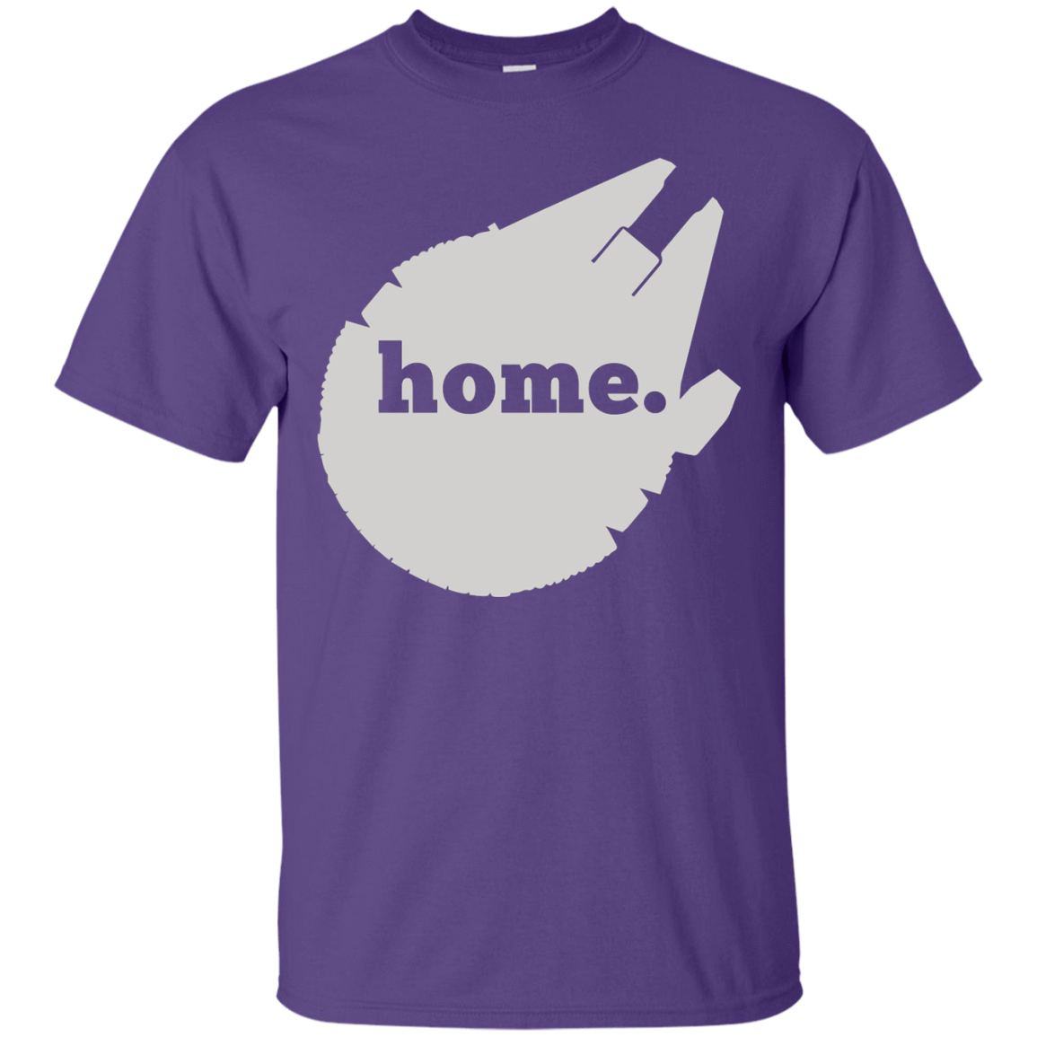T-Shirts Purple / S Millennium Home T-Shirt