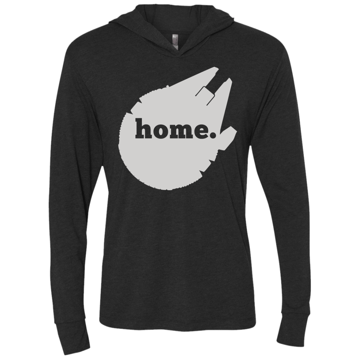 T-Shirts Vintage Black / X-Small Millennium Home Triblend Long Sleeve Hoodie Tee