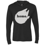 T-Shirts Vintage Black / X-Small Millennium Home Triblend Long Sleeve Hoodie Tee