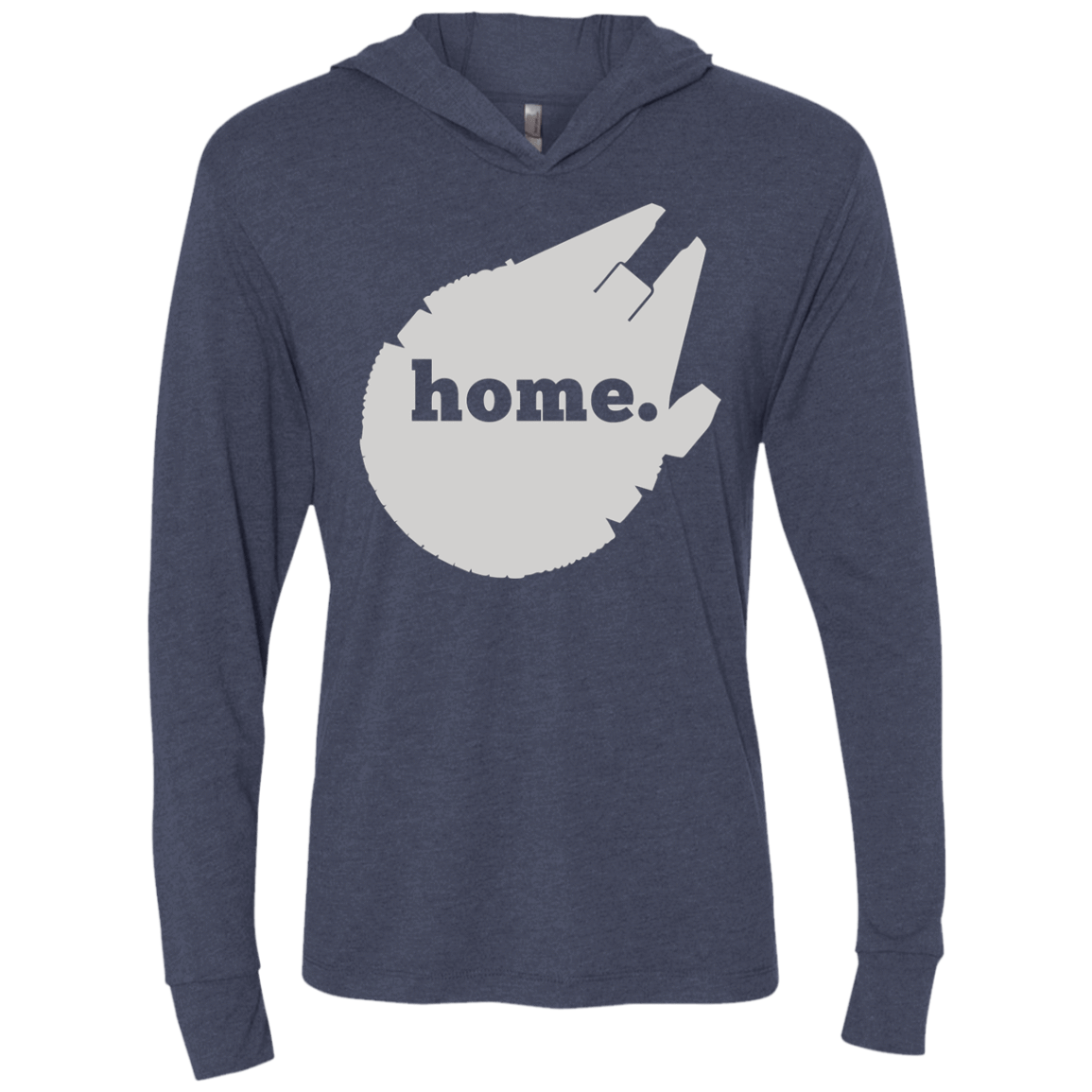 T-Shirts Vintage Navy / X-Small Millennium Home Triblend Long Sleeve Hoodie Tee