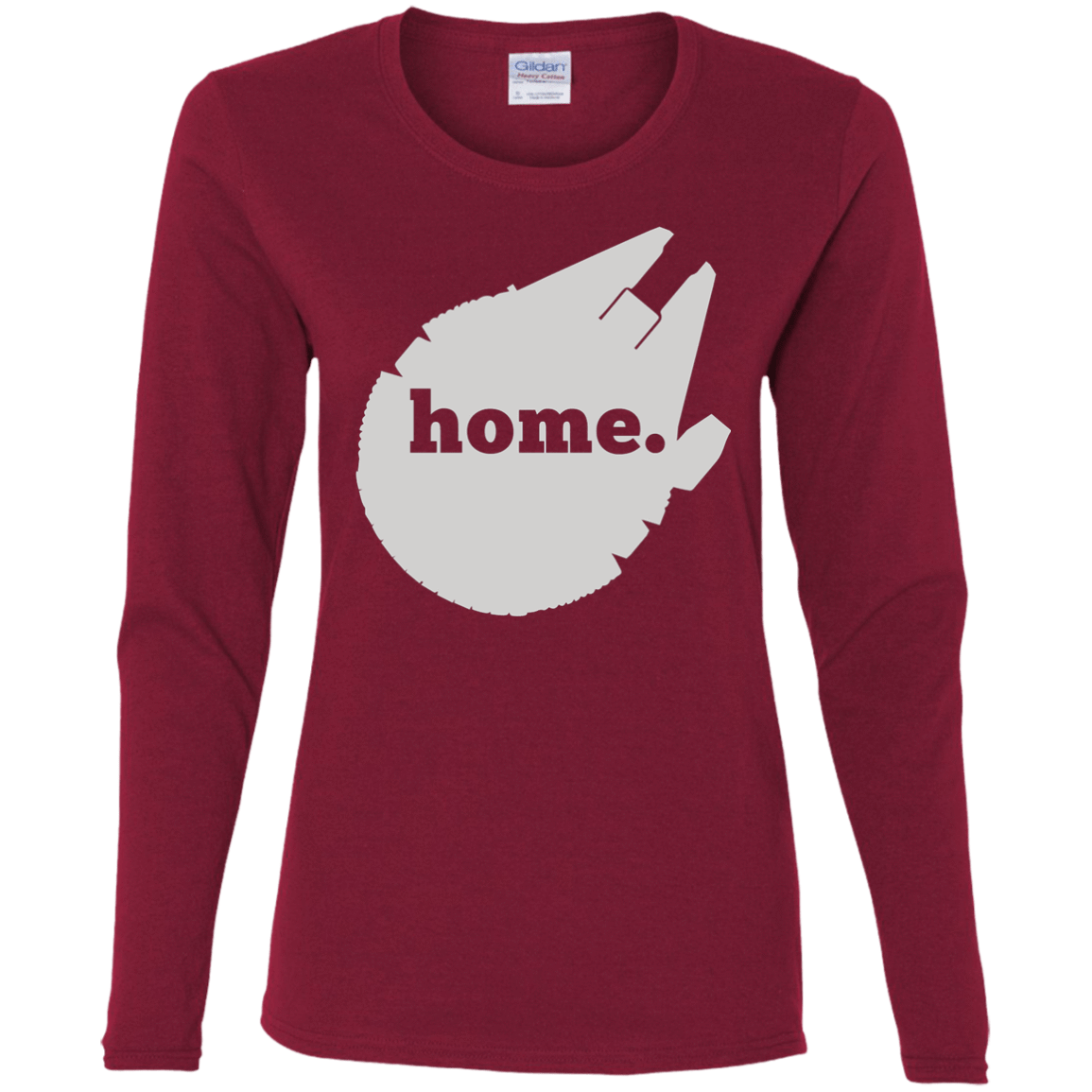 T-Shirts Cardinal / S Millennium Home Women's Long Sleeve T-Shirt