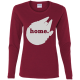 T-Shirts Cardinal / S Millennium Home Women's Long Sleeve T-Shirt