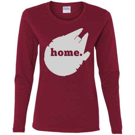 T-Shirts Cardinal / S Millennium Home Women's Long Sleeve T-Shirt