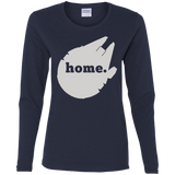 T-Shirts Navy / S Millennium Home Women's Long Sleeve T-Shirt