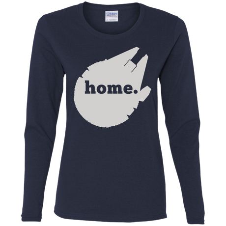 T-Shirts Navy / S Millennium Home Women's Long Sleeve T-Shirt