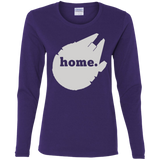 T-Shirts Purple / S Millennium Home Women's Long Sleeve T-Shirt