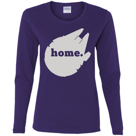 T-Shirts Purple / S Millennium Home Women's Long Sleeve T-Shirt